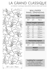 japanese tree peel and stick wallpaper specifiation