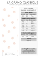 dots peel and stick wallpaper specifiation