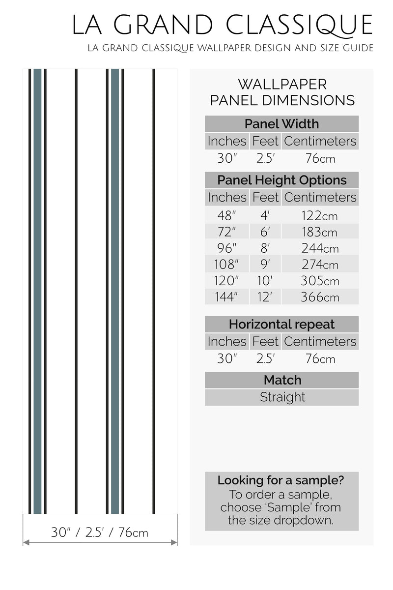 fabric stripe peel and stick wallpaper specifiation