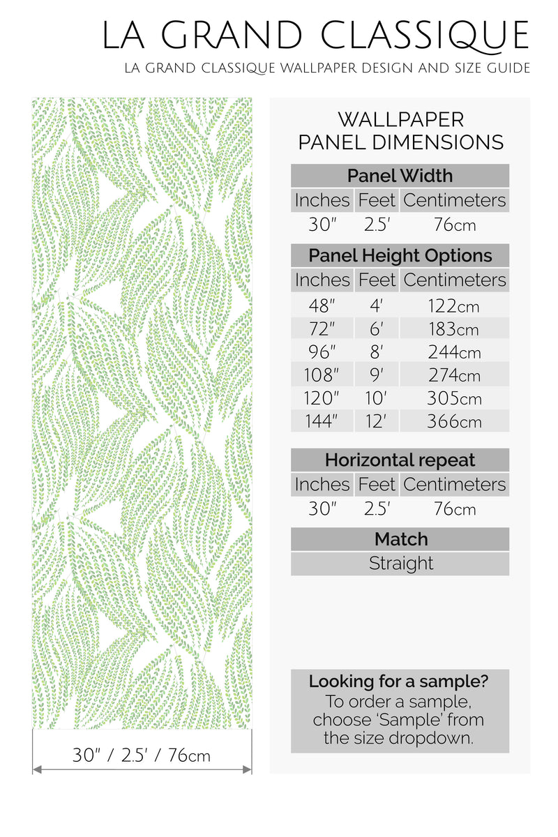 seamless peel and stick wallpaper specifiation