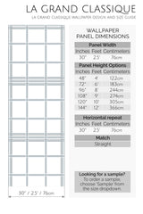 plaid peel and stick wallpaper specifiation