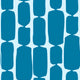 Blue retro shape Wallpaper