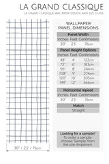 uneven grid peel and stick wallpaper specifiation