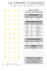 line peel and stick wallpaper specifiation