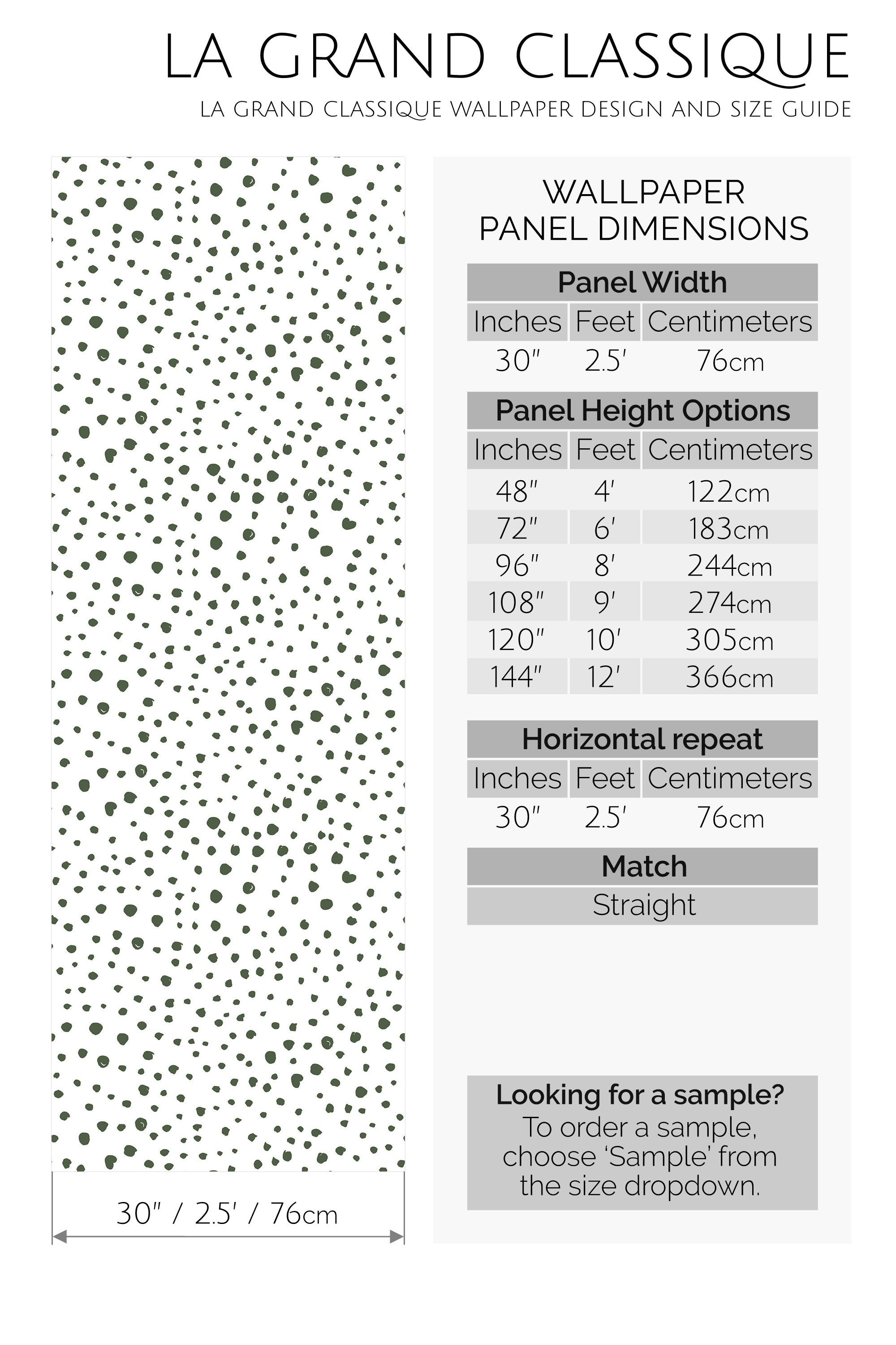 speckled dots print peel and stick wallpaper specifiation