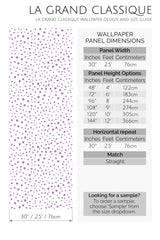 seamless dotted peel and stick wallpaper specifiation