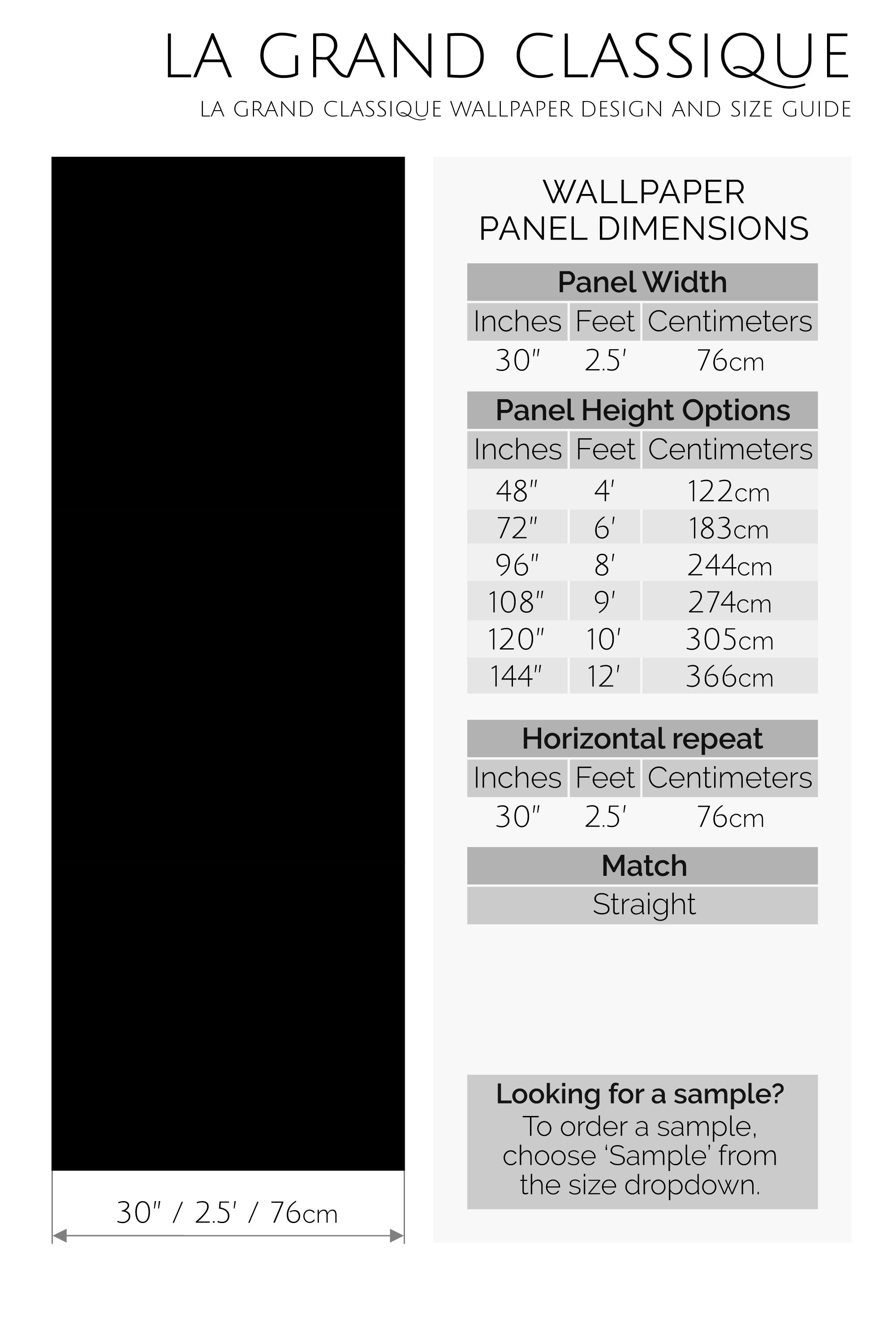 bold solid peel and stick wallpaper specifiation