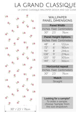 vintage rose peel and stick wallpaper specifiation