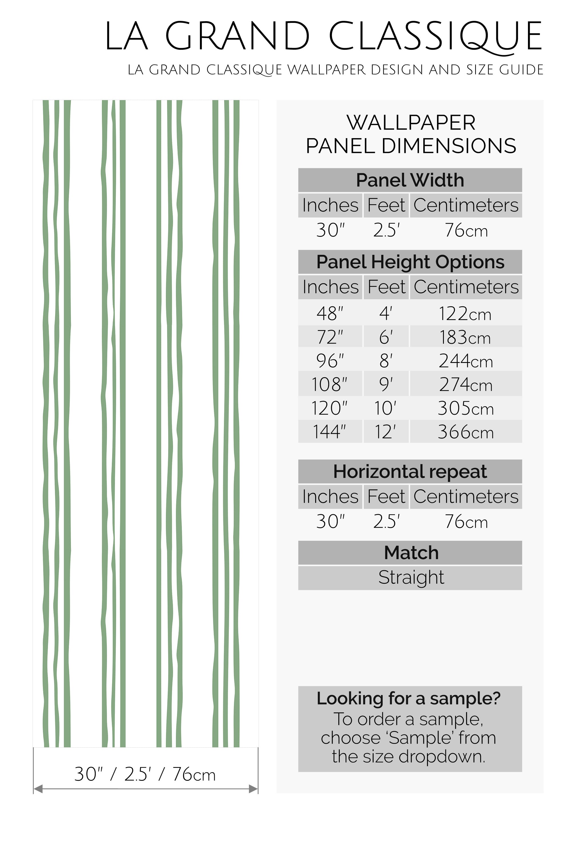 3 lines peel and stick wallpaper specifiation