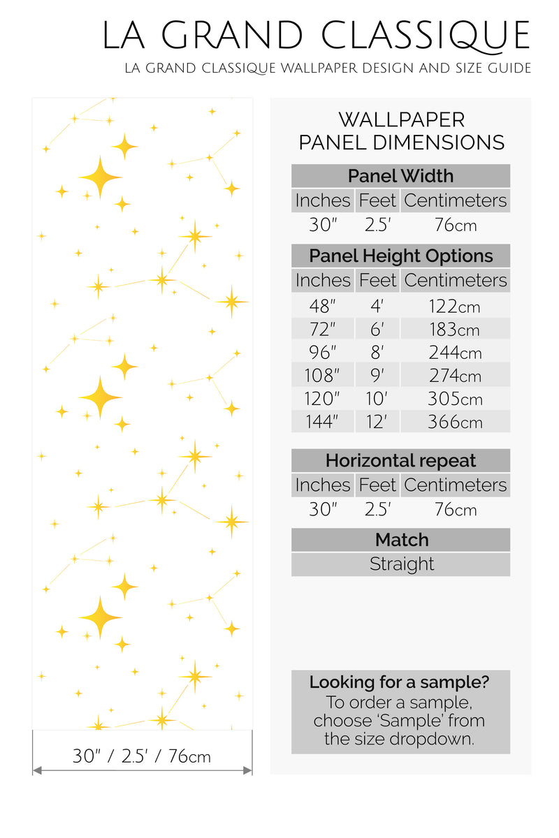 star peel and stick wallpaper specifiation