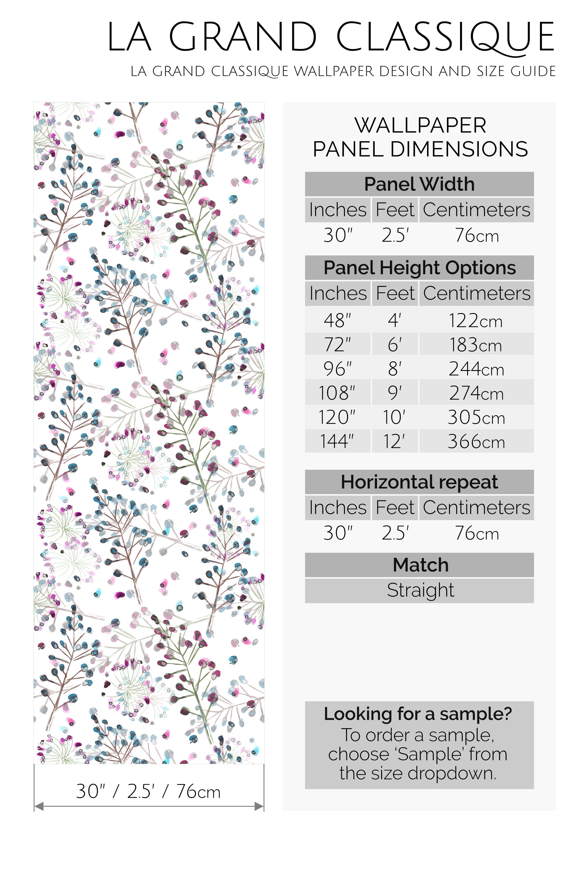 abstract branch peel and stick wallpaper specifiation