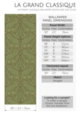 olive green damask peel and stick wallpaper specifiation