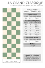 sage green checkered peel and stick wallpaper specifiation