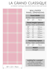 pink plaid peel and stick wallpaper specifiation