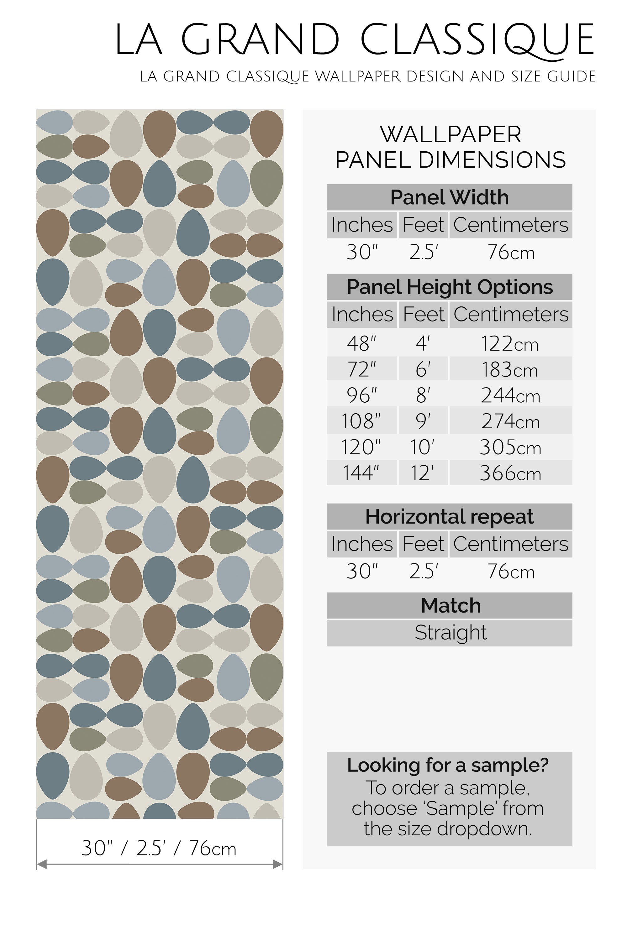 mid-century eggs peel and stick wallpaper specifiation