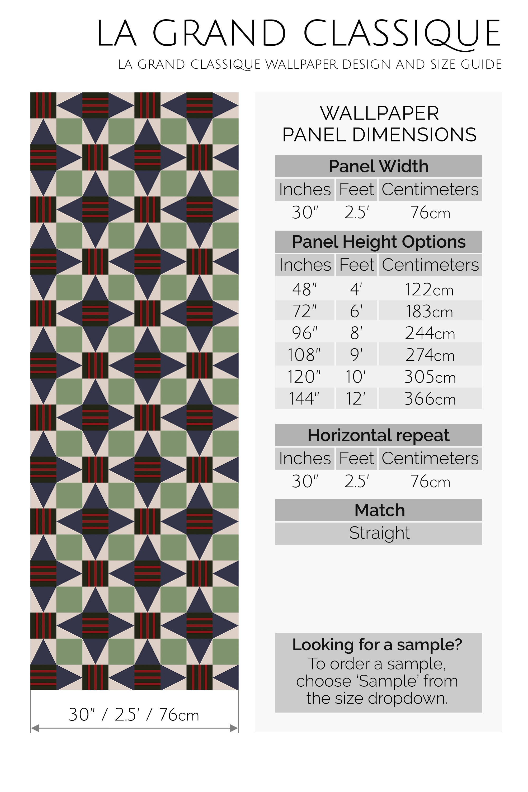 geometrical star tile peel and stick wallpaper specifiation