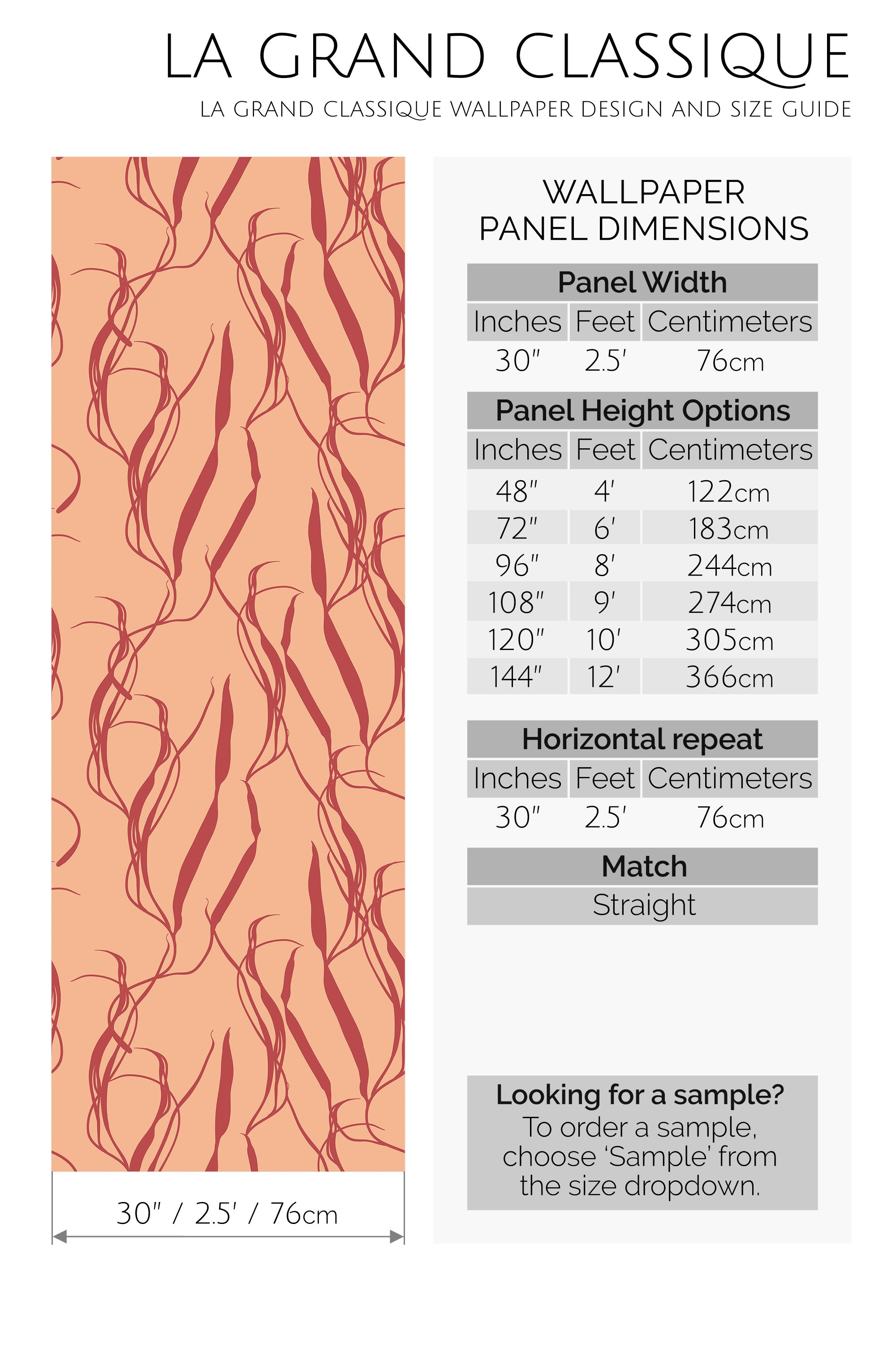 aesthetic plant peel and stick wallpaper specifiation