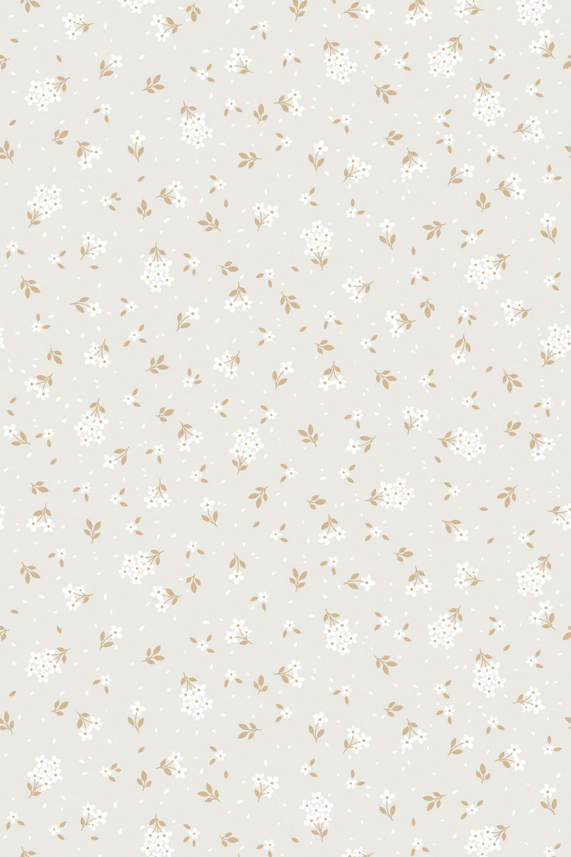 detailed spring floral wallpaper pattern repeat
