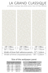 detailed spring floral peel and stick wallpaper specifiation