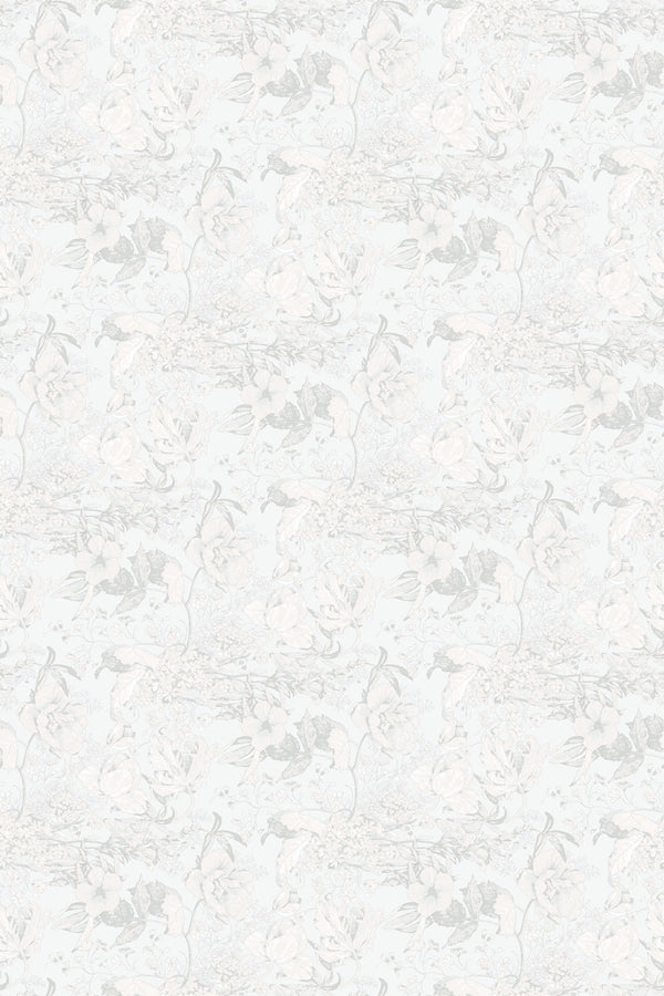 vintage spring floral wallpaper pattern repeat