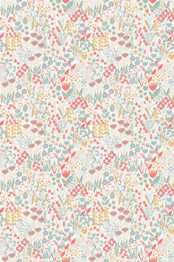 Detailed colorful spring blossom