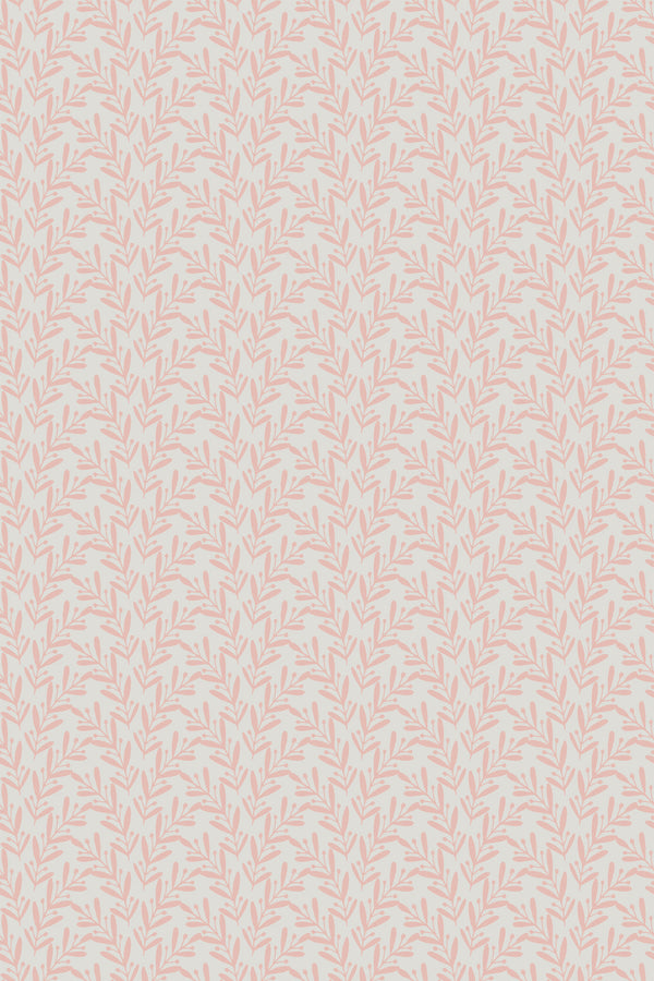 Simple spring leaf pattern