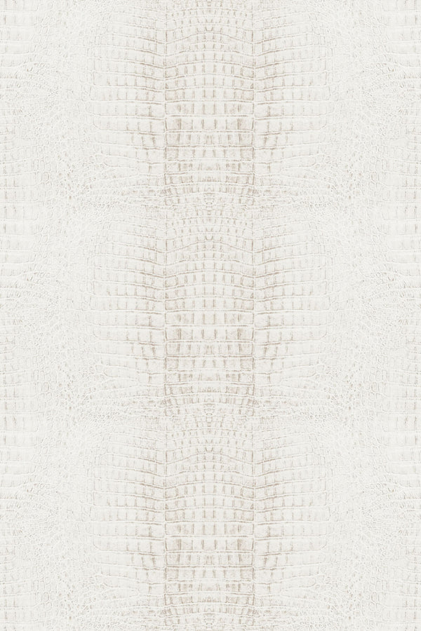 light gray crocodile wallpaper pattern repeat