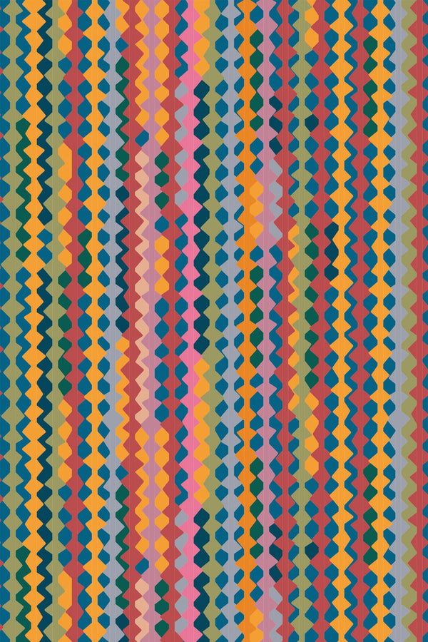 Retro vintage geometric