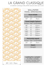 yellow brush stroke peel and stick wallpaper specifiation