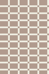 Brown plaid