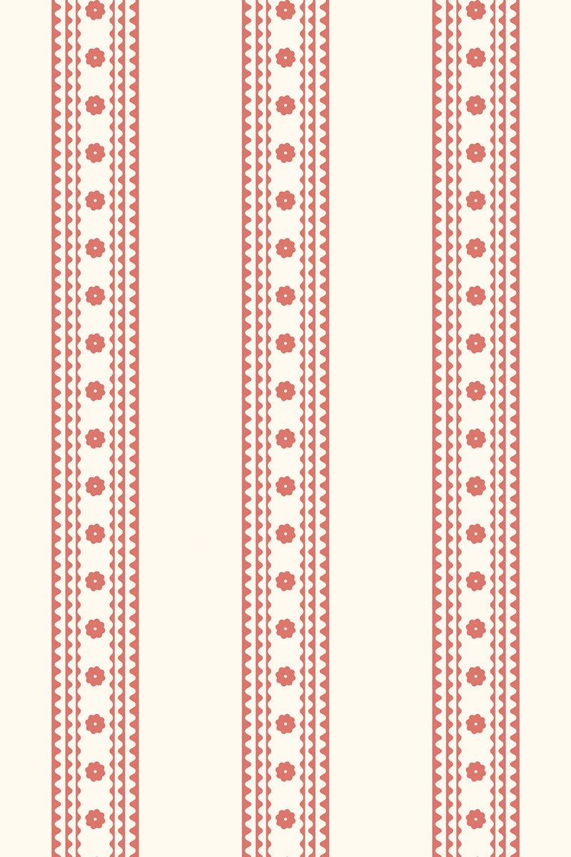 vintage floral striped wallpaper pattern repeat