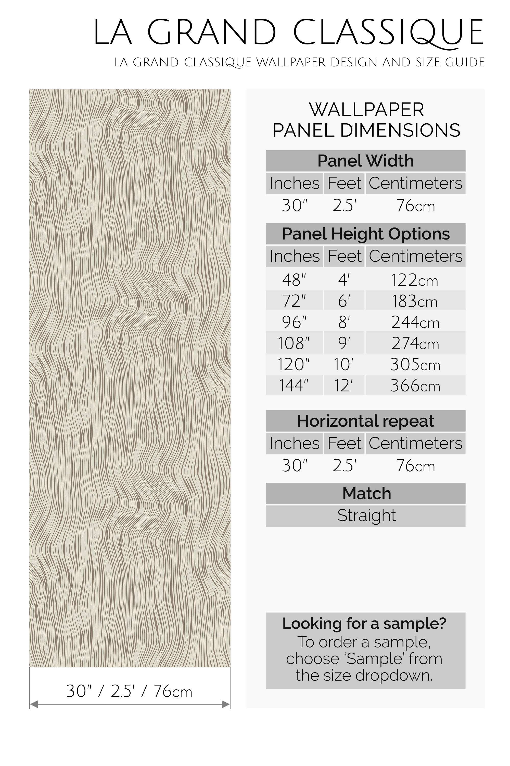 seamless optical peel and stick wallpaper specifiation