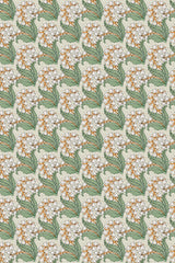 lillies of the valley wallpaper pattern repeat