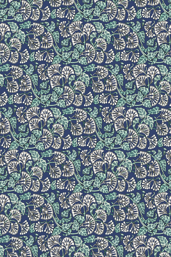art noveau wallpaper pattern repeat