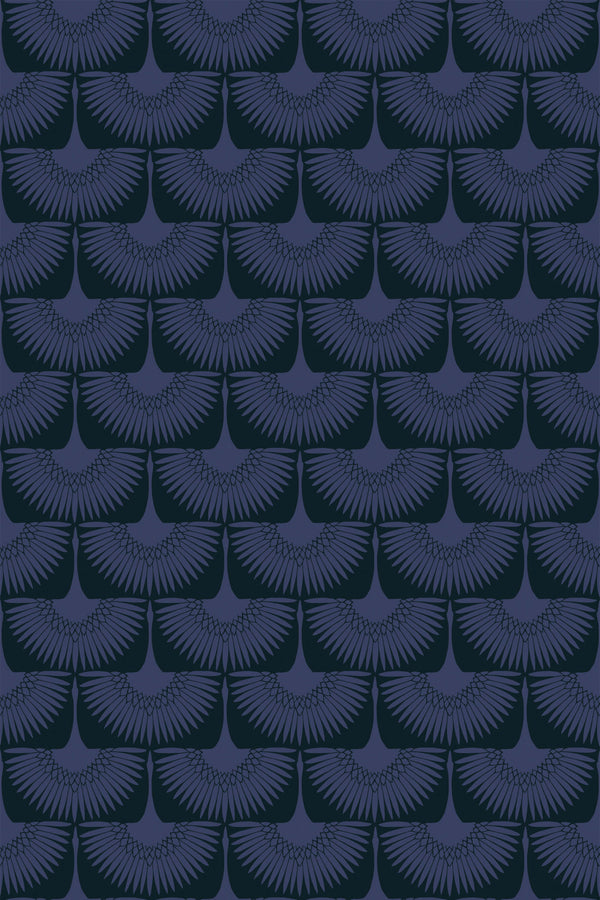 seamless dark swan wallpaper pattern repeat