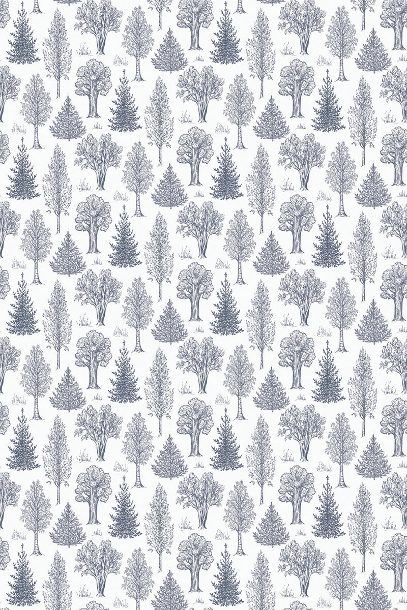 light aesthetic trees wallpaper pattern repeat
