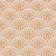 Vintage Terracotta Art Deco Wallpaper