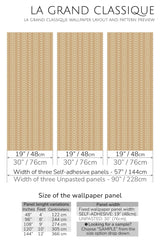 tan herringbone peel and stick wallpaper specifiation
