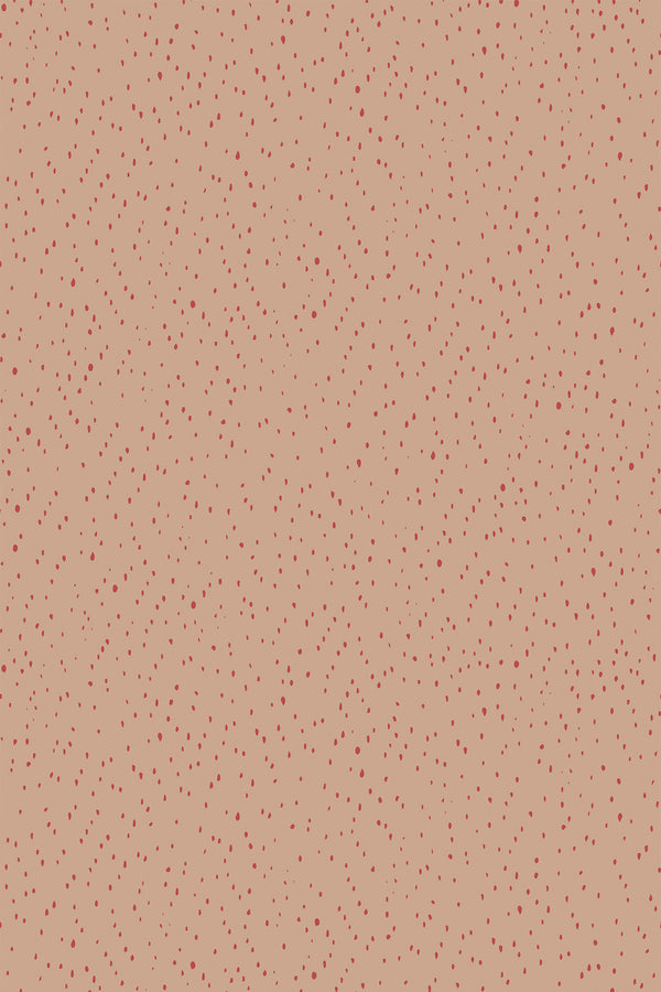 tan and red spots wallpaper pattern repeat