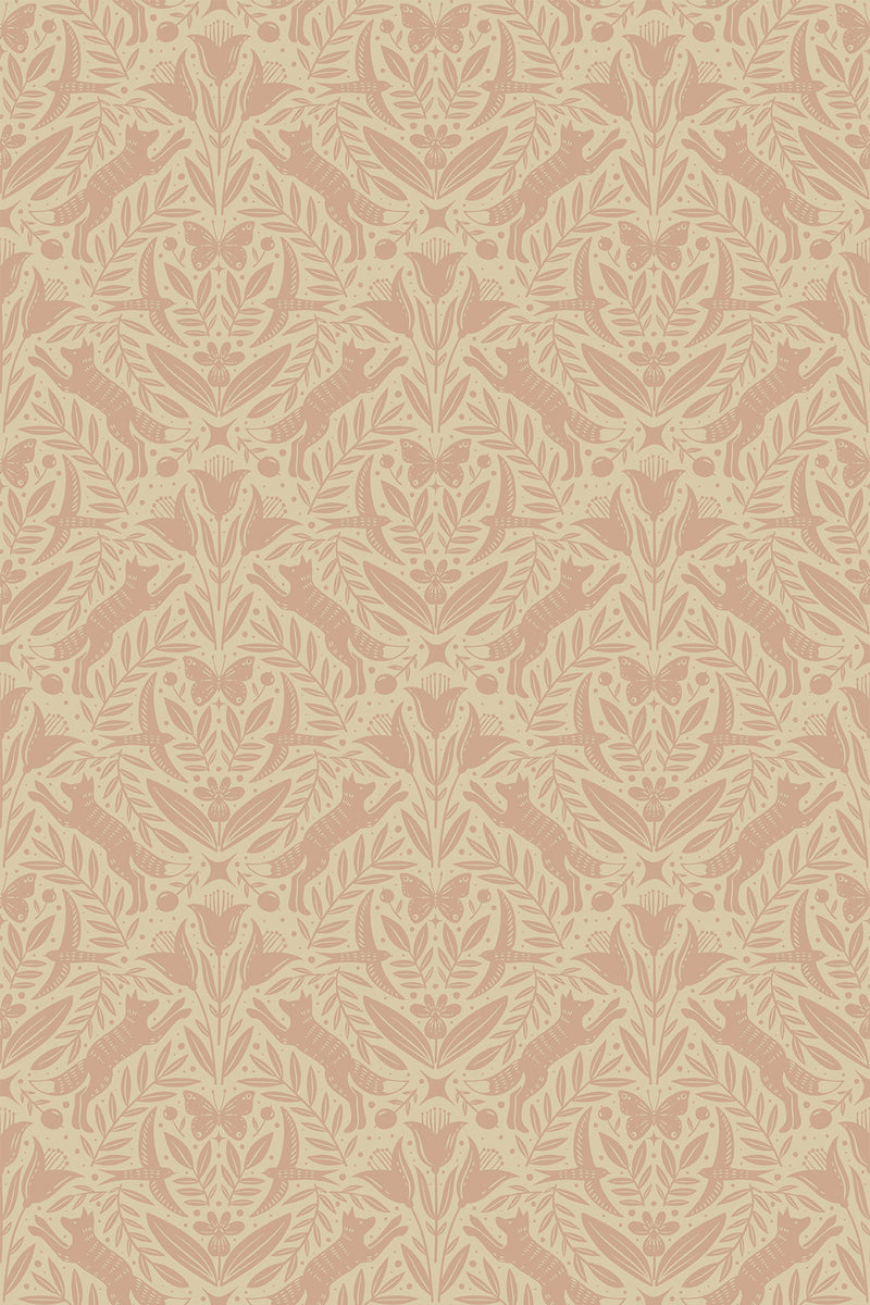 woodland wallpaper pattern repeat