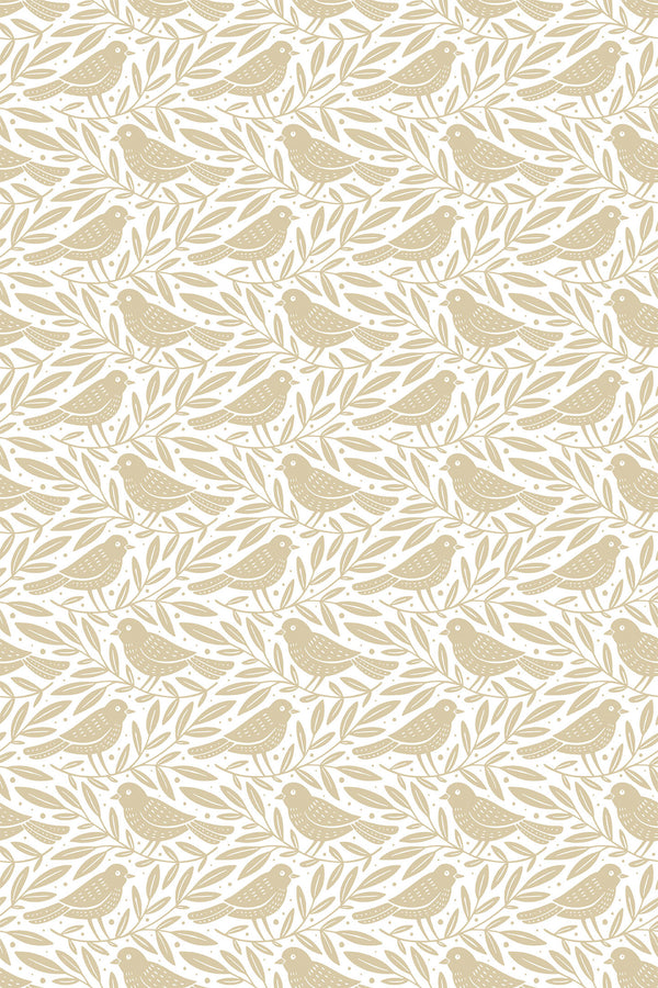 honey bird wallpaper pattern repeat