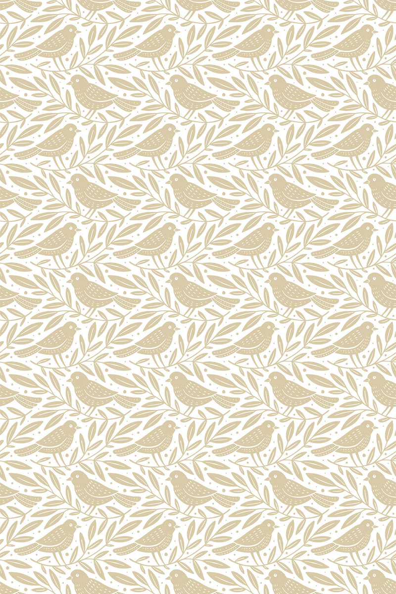 honey bird wallpaper pattern repeat