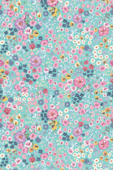 Flowers On Blue