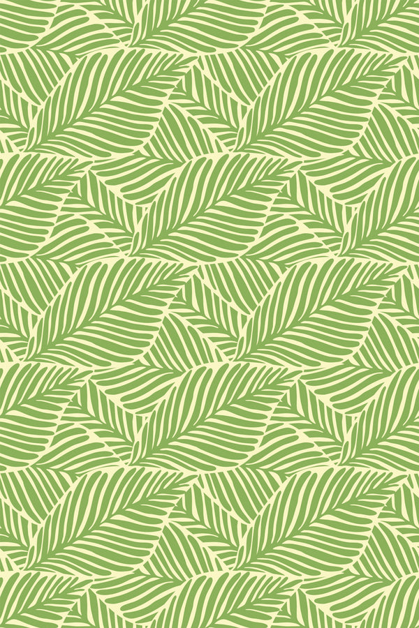Green Vintage Leaves