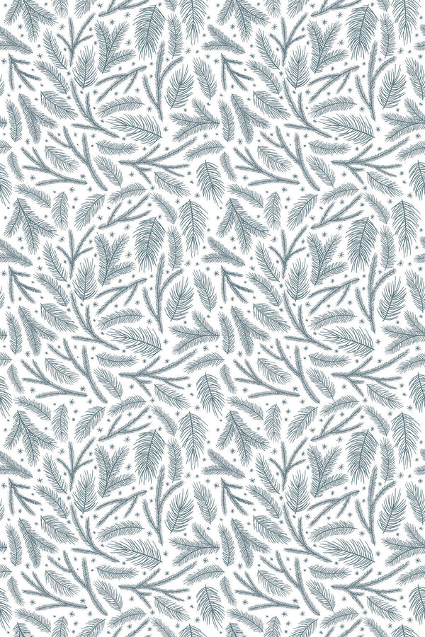 Gray Christmas Branch