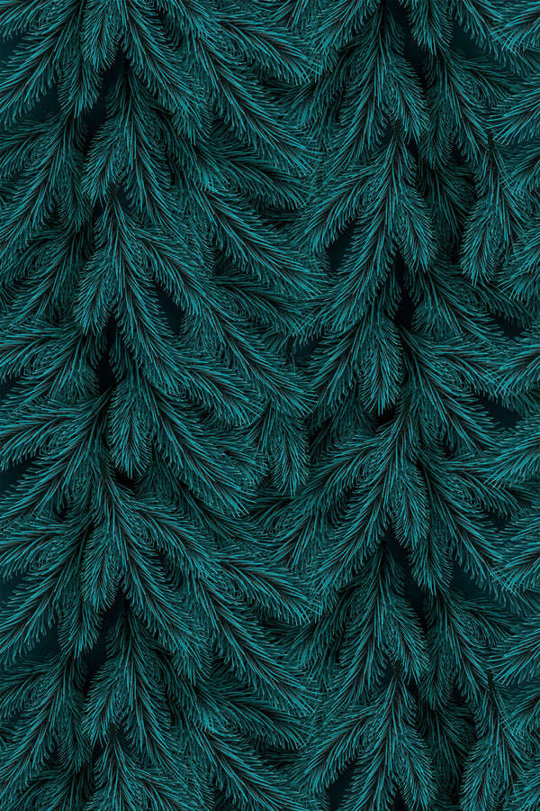 christmas pine wallpaper pattern repeat