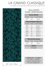 christmas pine peel and stick wallpaper specifiation