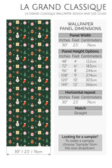 christmas decoration peel and stick wallpaper specifiation