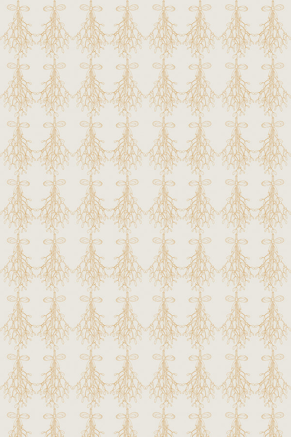 misletoe pattern wallpaper pattern repeat