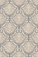 Beige and Black Botanical Elegance